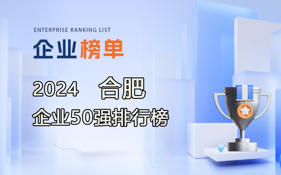 《2024合肥企業(yè)50強(qiáng)排行榜》發(fā)布，附完整榜單！